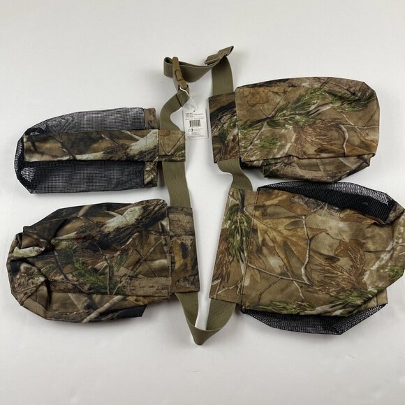 Swiss Design Camo Game Belt Bird/Game Pouches Bottle Holder Mesh Canvas - Picture 2 of 12